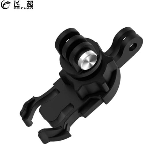 360 Degree Rotation Quick Release Buckle Base Mount Adjustable Double J-hook For GoPro 9 8 7 6 5 4 Osmo Action Insta360 Camera