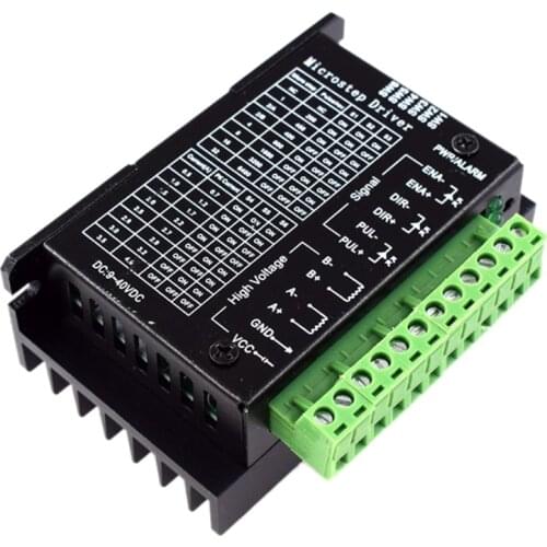 WSFS Hot Stepper Motor Driver Nema 23 Nema 34 42/57/86 Nema 17 4.5A 40V 1 Axis Stepper Motor Cnc Engraving Machine