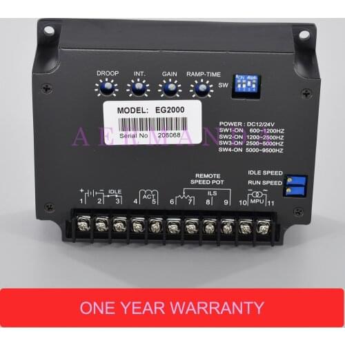 Generator parts speed controller EG2000 Electronic Engine Speed Governor control unit