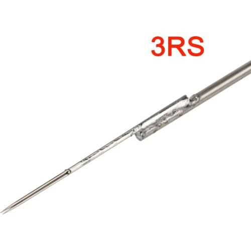 50Pcs 3RS Disposable Tattoo Needles Sterilized Tattoo Needles Assorted for Tattoo Machine Gun Supplies
