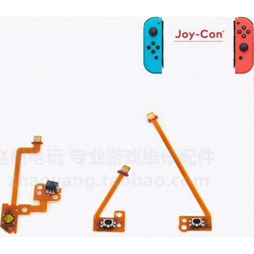 NS handle Flex Cable Original Repair Parts For Switch Joy-Con Left Handle L Key - Key ZR Key ZL Keypad ribble Press Cable