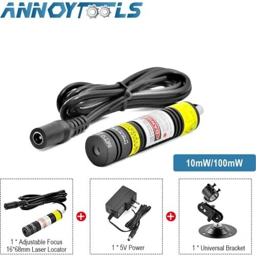 648nm 10/100mw Infrared Adjustable Laser Module Locator Red Laser Line Positioning For Woodworking Stone Cutting Machine