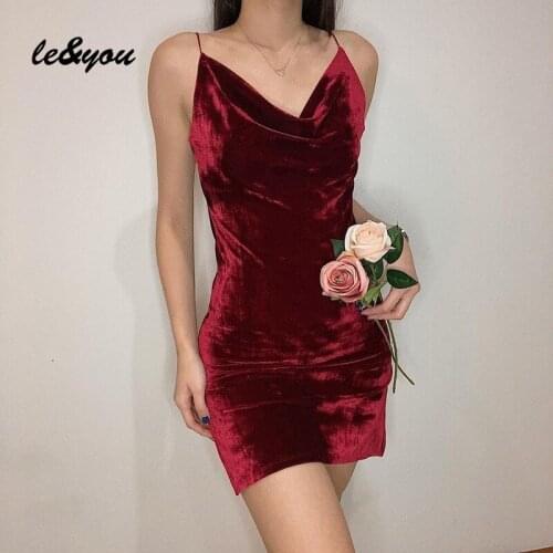 Открытые летние платья LE WINZE China At AliExpress