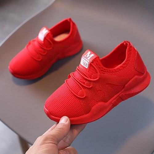 Fashion Toddler Infant Kids Baby Boys Girls Letter Printed Lightweight Sport Running Breathable Mesh Sneaker Casual Shoes#g4