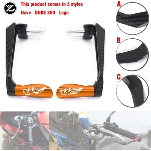 For KTM 200 Duke Duke200 2014 2015 logo Rc Motorcycle Handguards Handlebar Grips Protector bar ends Levers Guard