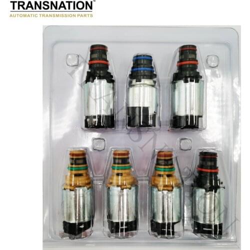 New 6T45E 6T40E 6T30E Auto Transmission OEM Solenoid Kit 7pcs/Set Fit For CRUZE Chevrolet Car Accessories Transnation Parts