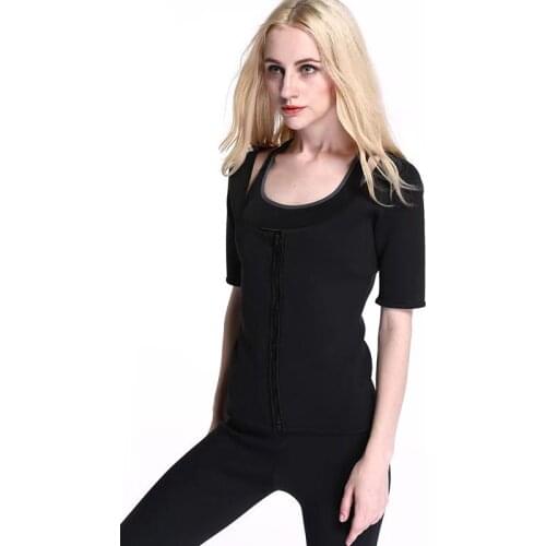 New Good Lover Beauty Dropship Body Shaper Tummy Fat Sweat Tank Top Weight Loss Workout Shapewear Neoprene Sauna Waist corset