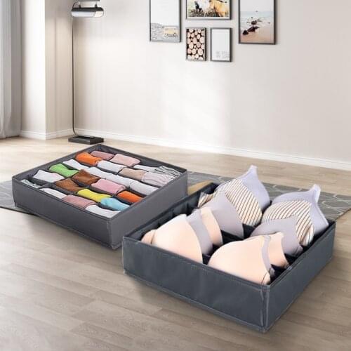 Underwear Bra Organizer Storage Box Drawer Closet Organizers Boxes For Underwear Scarfs Bra