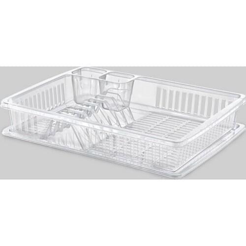 Poly Time Transparent Small Plate-rack E190