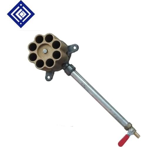Conflagration and direct injection burner 8 holes for liquefied gas burner natural gas burner marsh gas burner