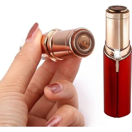 Professional Electric Eyebrow Trimmer Mini Lip Hair Epilator Eye Brow Facial Hair Removal Painless Face Shaver for Women