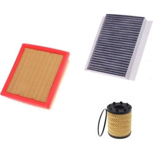 Cabin Filter+air Filter+oil Filter 3 Pcs Set for Jeep Renegade Bu 1.4t 1.4l 1.6l 1.8l 2.0l 2014-2020 Model Car Filter Accesories
