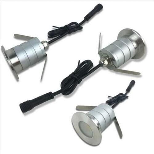 CREE Led Floor Decking Lights DC12V 24V 3W Led Underground Lighting IP67 Waterproof Buried Lamps Spot encastrable Sol Outside