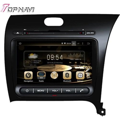 Topnavi 8'' Octa Core 4GB RAM Android 6.0 Car Video Player Auto Audio DVD PC for KIA CERATO/K3/FORTE RHD 2013- GPS Radio