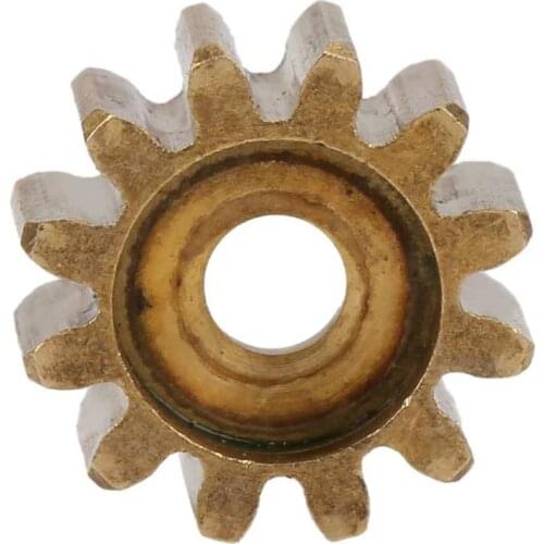 4305-0025-0012 12 Tooth Brass Servo Gear 25 Tooth Spline MOD 0.8 Gear Replacement Servo Accessories