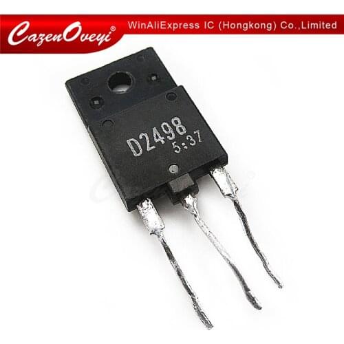 5pcs/lot 2SD2498 D2498 TO-3PF In Stock