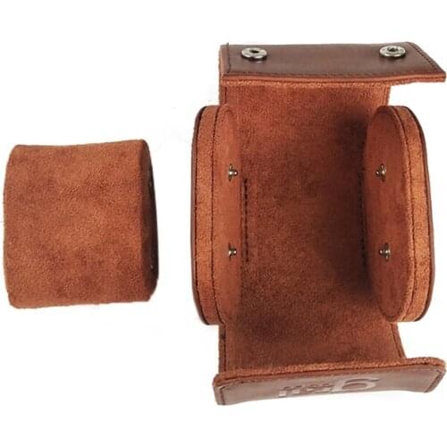 Women or Men Single Watch Case Watch Gift Box for Christmas Anniversary Birthday(Brown) X4YA