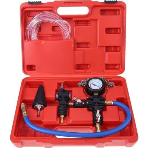 MACTANT Auto Refill Cooling Pumps Kit Universal Radiator Set Vacuum Coolant System Antifreeze Injector Pressure Fuel Siphon CN