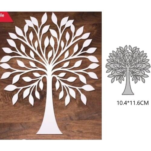 Big Tree Metal Cutting Dies New 2021 DIY crapbooking Paper Making Craft die Frame Die Embossing Cutting Dies