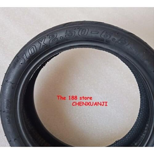 New 10 inches electric scooter wheel tire 10x2.50-6.5 tubeless tyre for Electric Scooter Balancing Hoverboard self Smart Balance