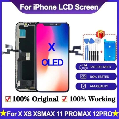 GX Hard OLED For iPhone X LCD Screen AMOLED Digitizer Assembly Replacement GX Soft For iPhone XS Display MAX 11 PRO OLED Best