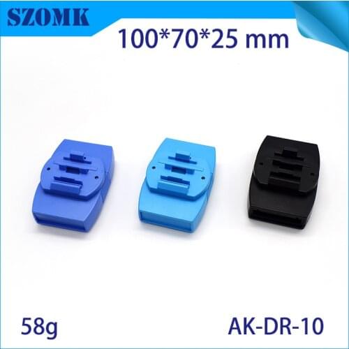 10 pcs Project Box Rail Electrical Boxes Adam Module Boxes Din Rail Enclosure PLCC Junction Box for Eletronics Design