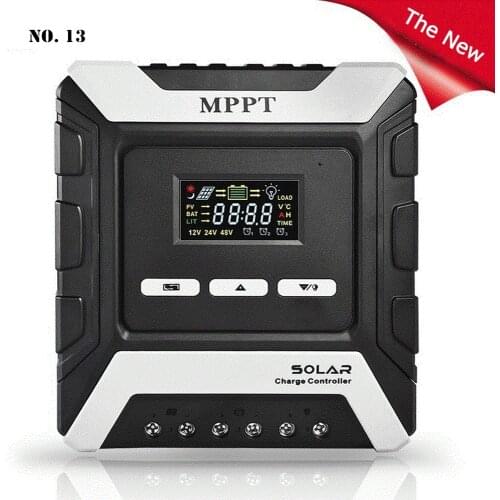10A 20A 30A 40A 50A 60A Solar controller Solar Low Heat Charge and Discharge Controller MPPT Maximum 100V Photovoltaic System