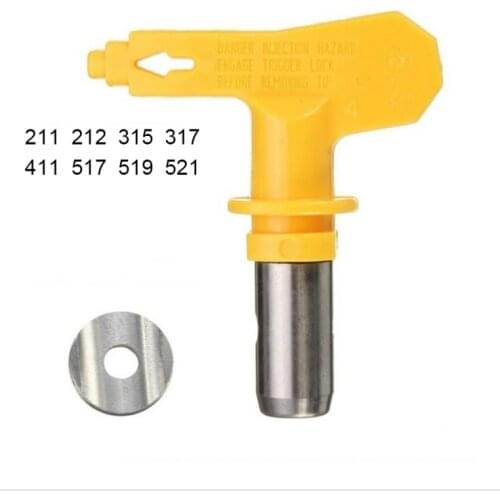 Varies type airless spray gun nozzle 211,315,317,411,517,519,521 airless paint spray tip sprayer nozzles 1075