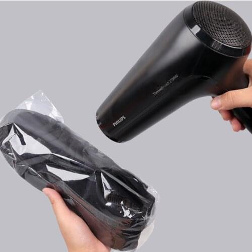 100pcs Heat Shrinkable Film Shoes Bag Transparent Sealing Film Dustproof TV Air Condition Remote Control Waterproof Storage Bag