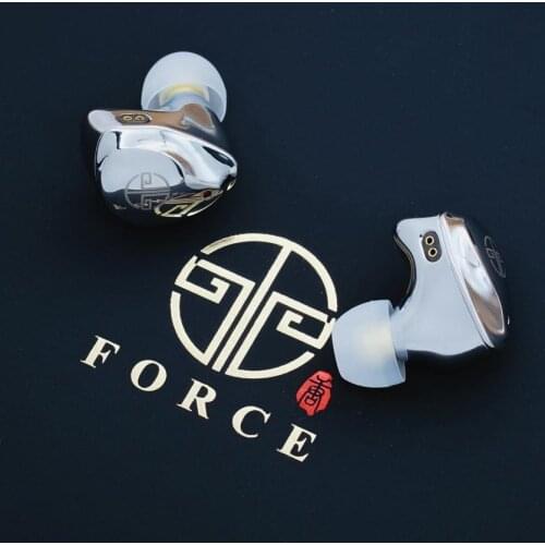 TFORCE YUANLI 10mm DLC Dynamic Driver in-ear Earphone with 6N OCC 0.78mm Cable T Force YuanLi In-Ear Monitors IEM Headphone