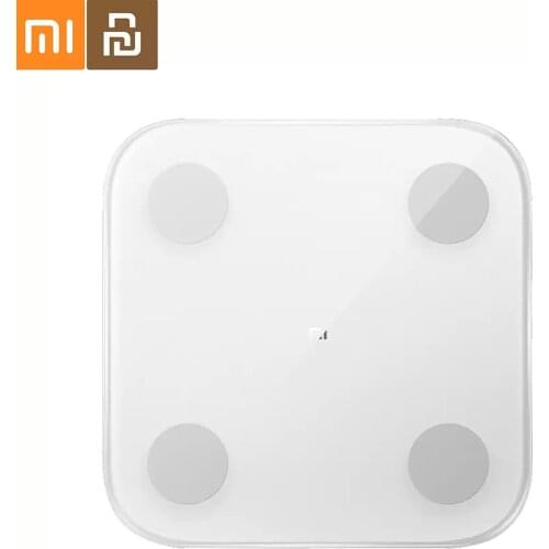 Mi Smart Body Composition Scale 2 Bluetooth 5.0 Balance Test 13 Body Data BMI Health Weight Scale LED Display From Youpin
