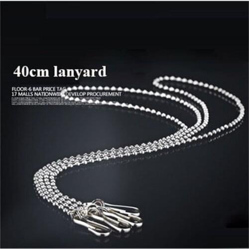 40cm hook hanger lanyard multifunctional poster holder metal bead lanyard sling Poster Frame hanging flag pole ceiling hanging