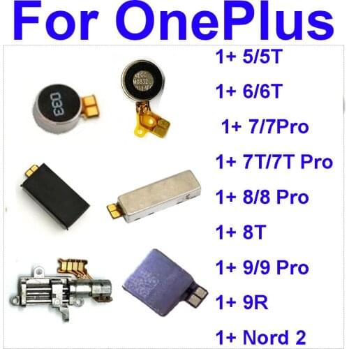 Motor Vibrator For Oneplus 1+5 5T 6 6T A5000 A5010 A6000 A6003 A6010 A6013 Vibration Flex Ribbon Cable Replacement Repair Parts