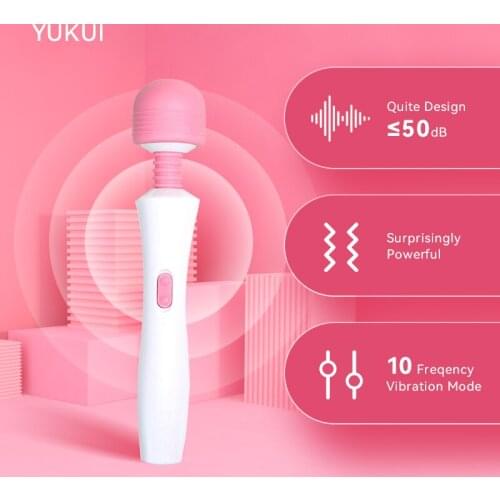 Vibrator For Women Dildos AV Magic Wand Clitoris Stimulator AV Stick Female G Spot Massager Female Masturbator Sex Toys Adult