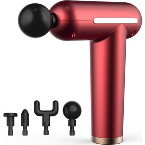 Dropshipping Whole Body Massage Gun Muscle Shenzhen Vibration Deep Tissue Black Red Color