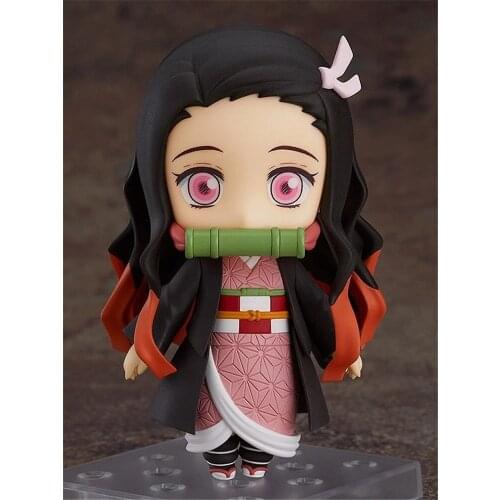 Demon Slayer Kimetsu no Yaiba Kamado Nezuko Figure Doll Brand Model Display Anime Action Figure Toys Collection Xmas Gift C