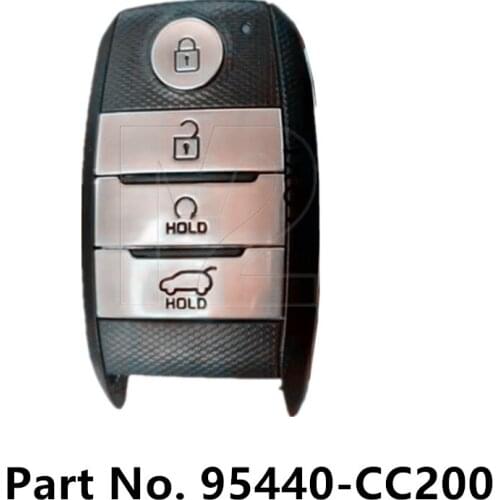 FOB-SMART KEY Smart Remote Car Key Fob Chip For Kia Sonet 2019 2020 2021 OEM 95440CC200 95440 CC200 95440-CC200