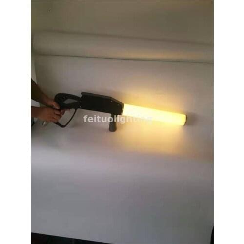 H- 6/lot New type handle LED CO2 DJ Gun Led CO2 Jet Machine co2 pistol gun for Disco Club Pub Party KTV Stage effect