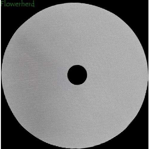 Round Silicone Dehydrator Sheets Non-stick Cuttable Food Reusable Steamer Mesh Premium Baking Mat for Fruit Dryer