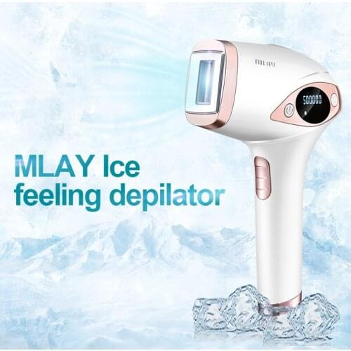 MLAY T4 Laser Hair Removal ICE Cold IPL Epilator Permanent Depilador a Laser Bikini Trimmer Electric Photo rejuvenation
