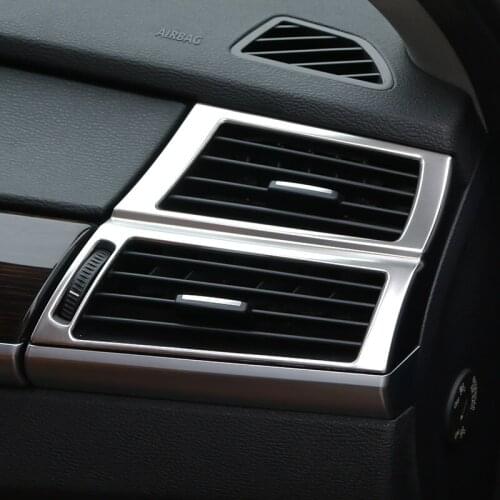 Stainless Interior Accessories Trim Cover For BMW X6 E71 2009-2014 Car Accessories Interior Car Decor Car Trim
