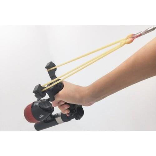 2021new Resin Hunting Shooting Slingshot Bow And Arrow Shooting Fish Slingshot Compound Bow High-speed Hunting Shooting Bow