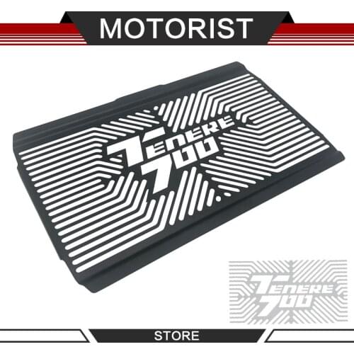 Motorcycle Radiator Water Cooler Grille Guard Cover Protector Steel For YAMAHA Tenere 700 XTZ T7 XT700Z 2018 2019 2020 2021