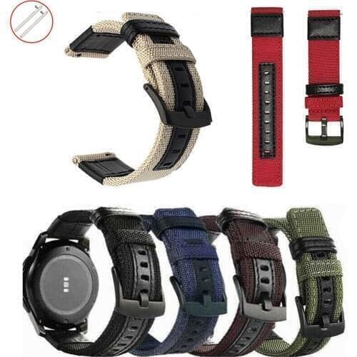 22mm Nylon Wrist Strap For Ticwatch Pro 2021 2020 Pro3 Sport Bracelet For Ticwatch GTX E2 S2 Smart Watch Band Accessories New