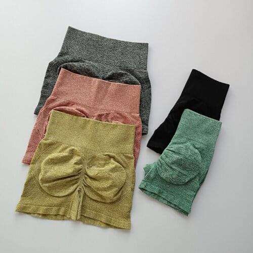 Seamless Qucik Dry Sportwear Shorts Casual Sport Gym Women Yoga Shorts Soft Matrial Workout Shorts High Waisted Gym Short