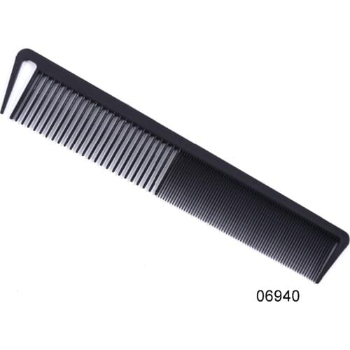 Heat Resistant Salon Carbon Antistatic Cutting Comb Large Sectioning Comb Fiber Combs Anti Static Barber Tool