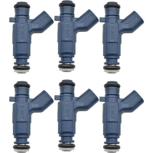 6PCS/LOT Fuel Injector For Chevrolet Malibu Equinox Cadillac CTS STS 3.6L Pontiac G6 G8 2008-2012 0280156300 12609418 92068193