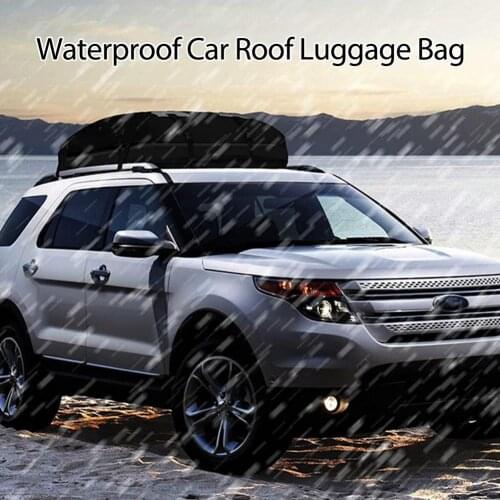 Waterproof Car Roof Luggage Bag PVC Roof Camping Storage Bags Waterproof Roof Luggage Bag Roof Protection Pad