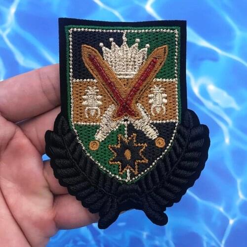 Embroidery Beaded Patches for Clothing Appliques Badge Sew on Clothes DIY Apparel Bags Shoes Craft