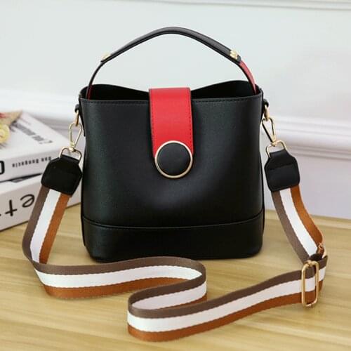 High Quality Vintage Crossbody Bags for Women Leather Handbags 2021 Fashion Travel Female Shoulder Bag Sac Ladies Bucket Bag New